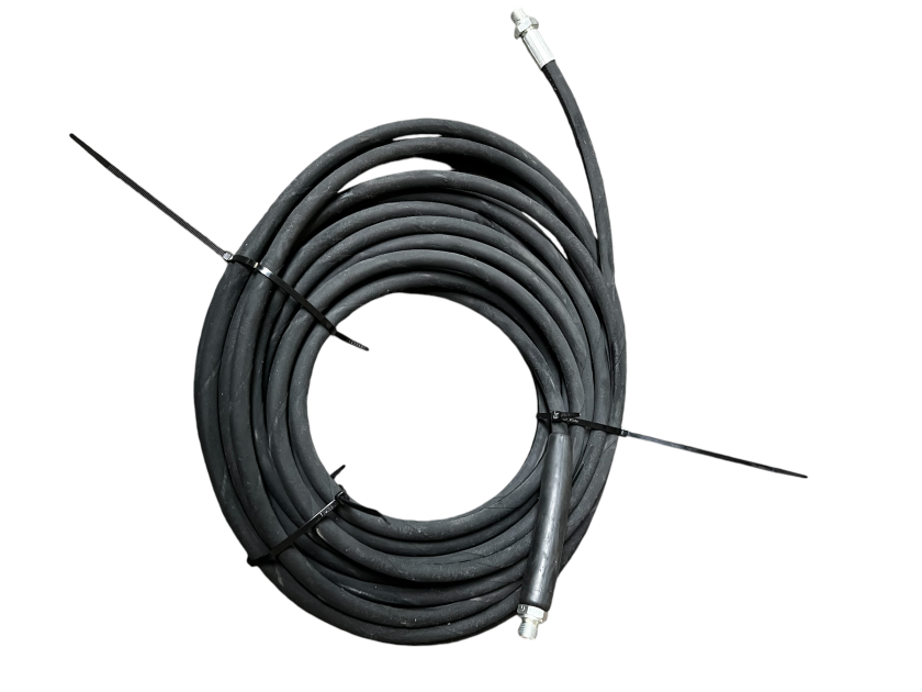 15m of 1/4'' single wired hose