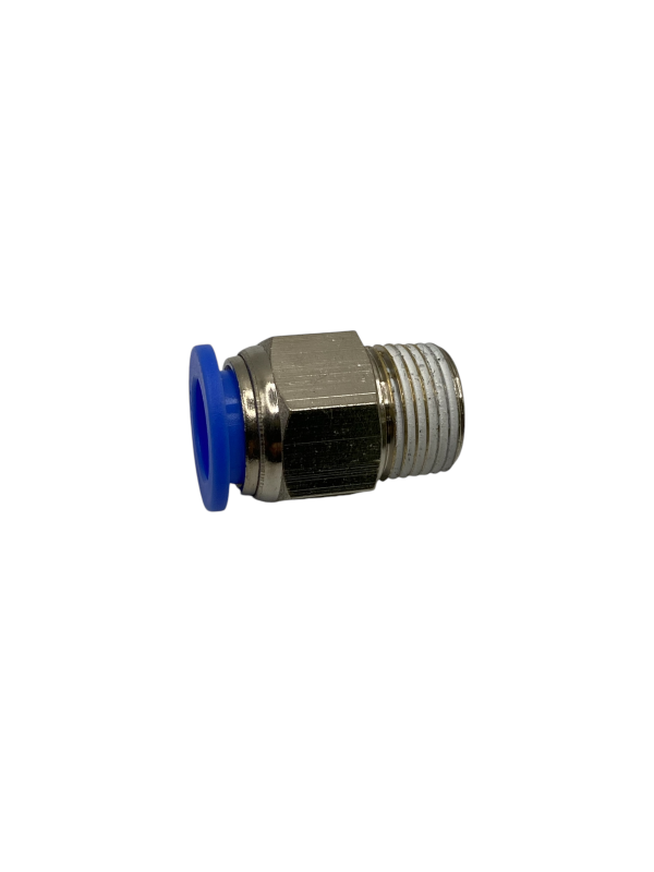 Vale Hex Body Male Stud Coupling 12mm x 3/8'' (BSPT)